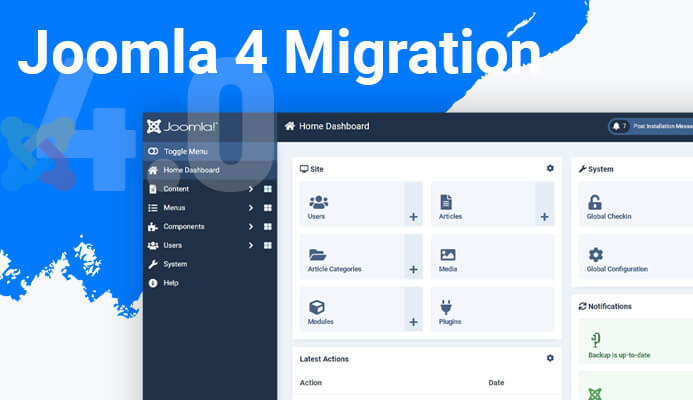 joomla 4 migration tutoriel