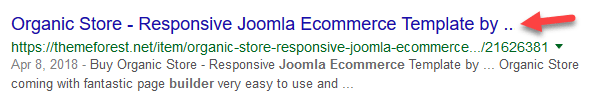 page title broken off