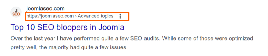 site joomlaseo microdata fil de navigation