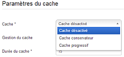 joomla-cache-options