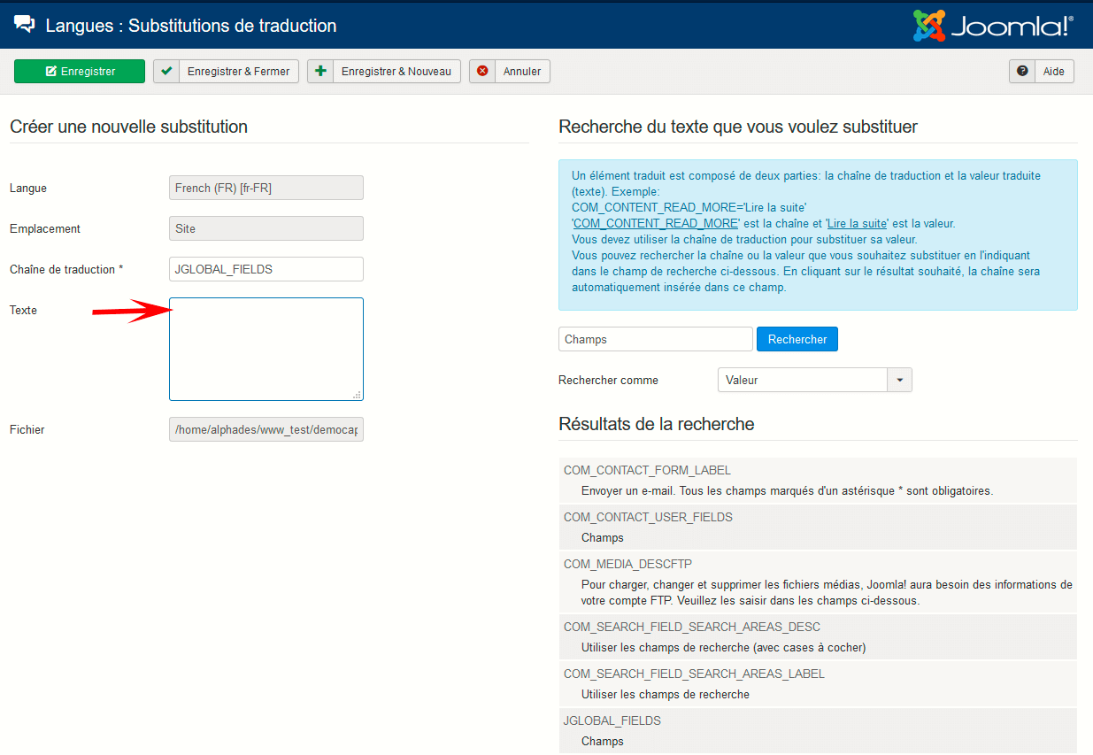 RGPD joomla contact form 10