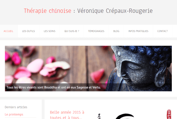 Thérapie Chinoise : création du site